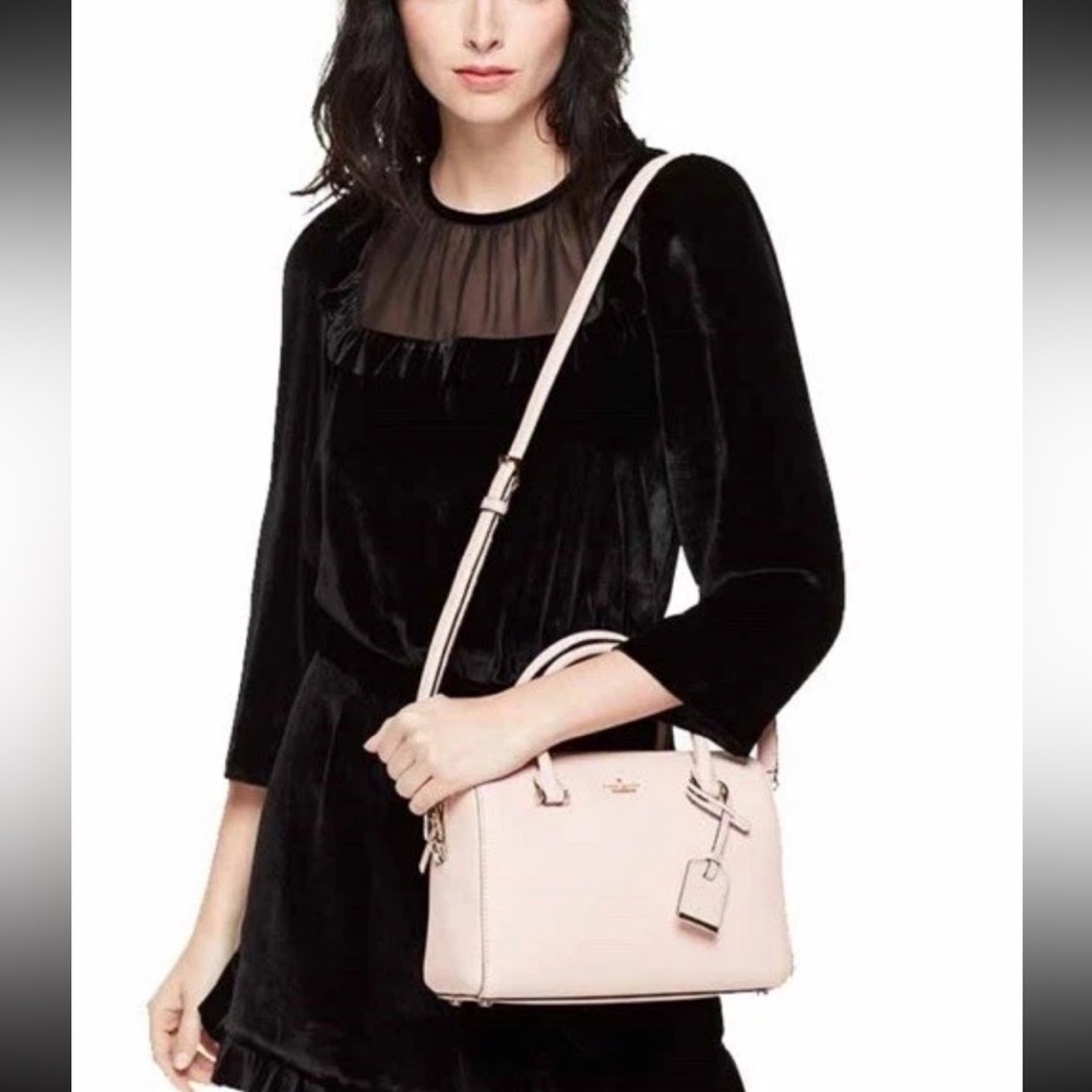 Kate Spade Cameron Street Large Lane Satchel Crossbody Bag Pink